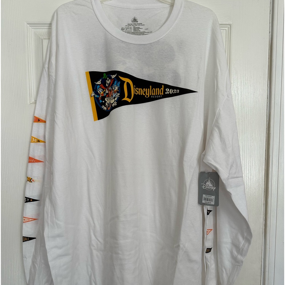 Disney brand adult long sleeve t shirt size XXL New with tags